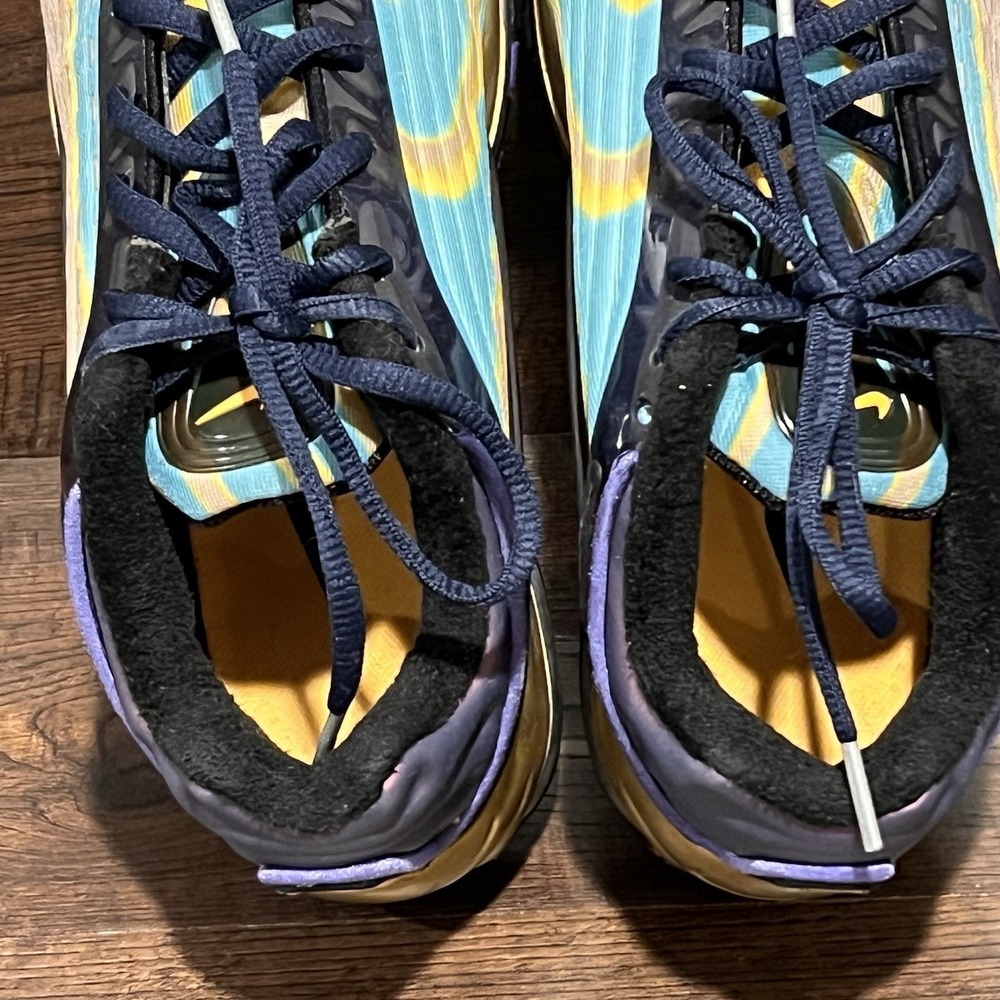 Nike Air Max Deluxe Women Size 8.5 RARE Ocean Wave Dreamscape Color - Picture 8 of 9